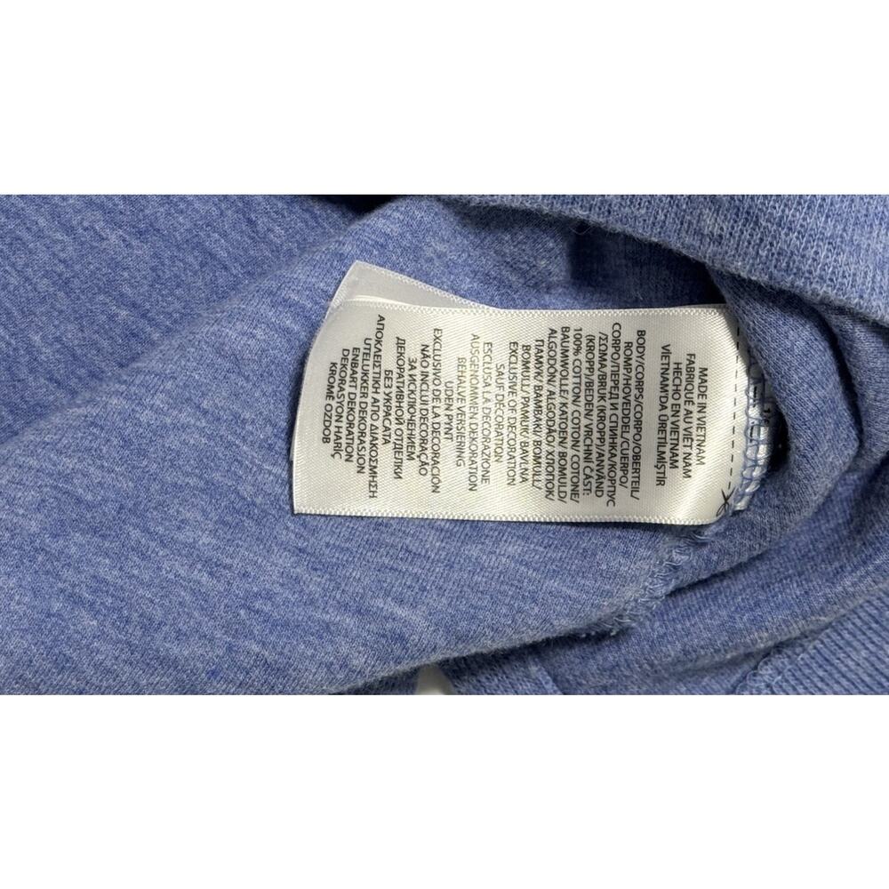Polo Ralph Lauren Mens Small Blue 1/4 Zip Estate Rib Pullover Mock Neck Preppy - Picture 6 of 11